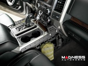 Ford F-Series Center Console Organizer - Molle Panels & Device Mount
